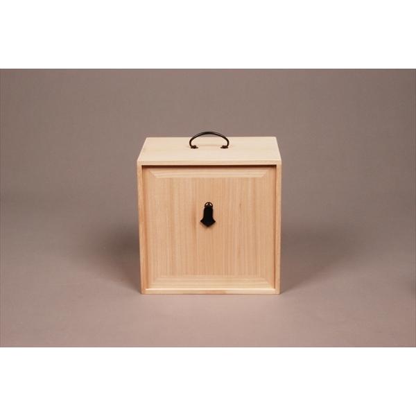 8寸5分 色紙箱 焼桐　茶道具 茶道具 水屋道具（みずやどうぐ） 8寸5分 色紙箱 焼桐○写真は