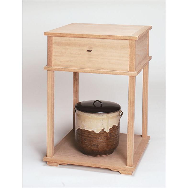 水指 高取写 耳付 中村与平作（桐箱） ※棚別売り : 茶道具 銘茶 左座園