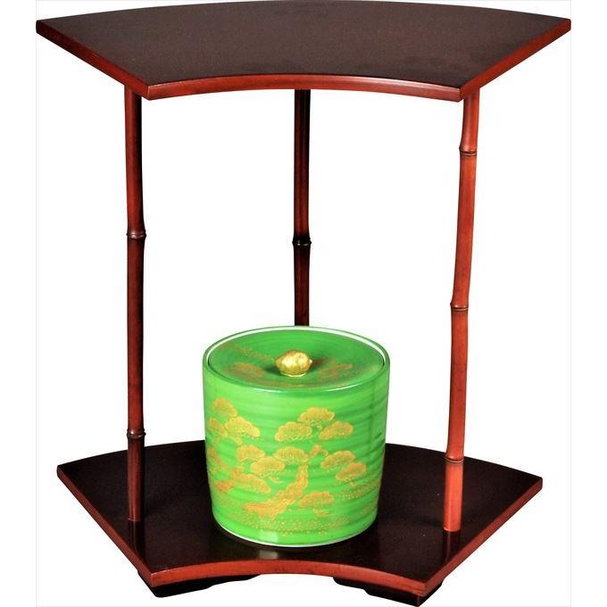 新品 扇面棚 而妙斎好写 中村宗悦作 ※水指別売り その他茶器 - www