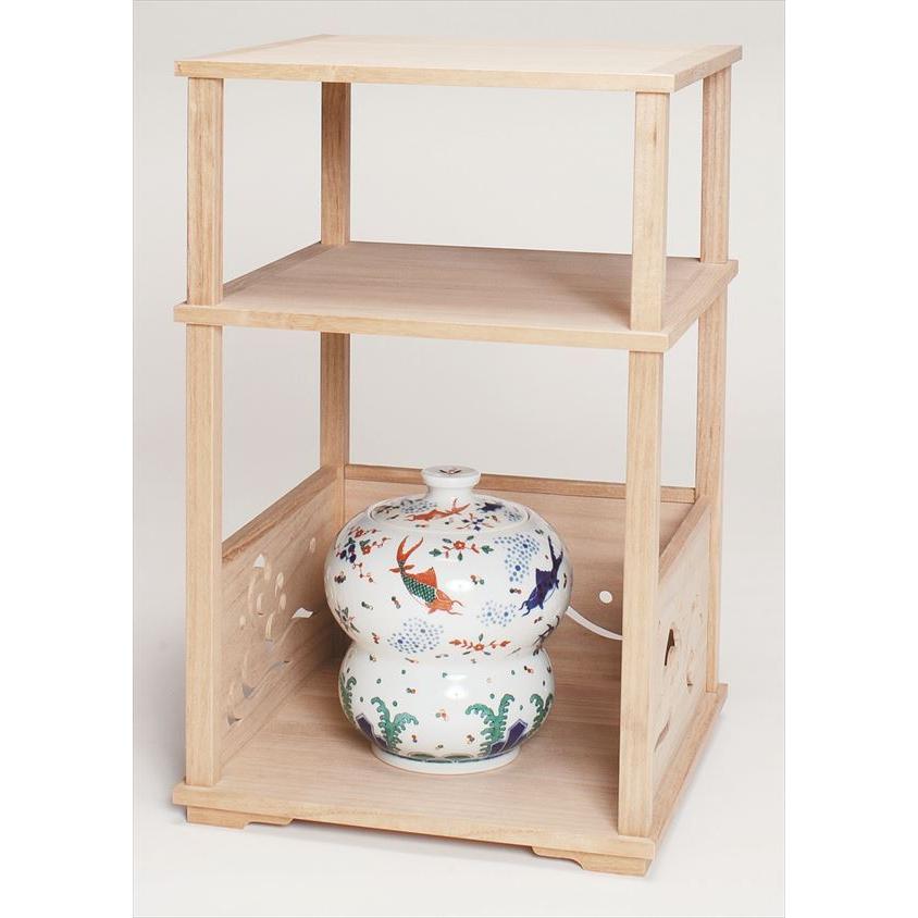 雄斎・釣瓶水指・利休好写・木曽檜・茶道具・No.240721-13・梱包サイズ