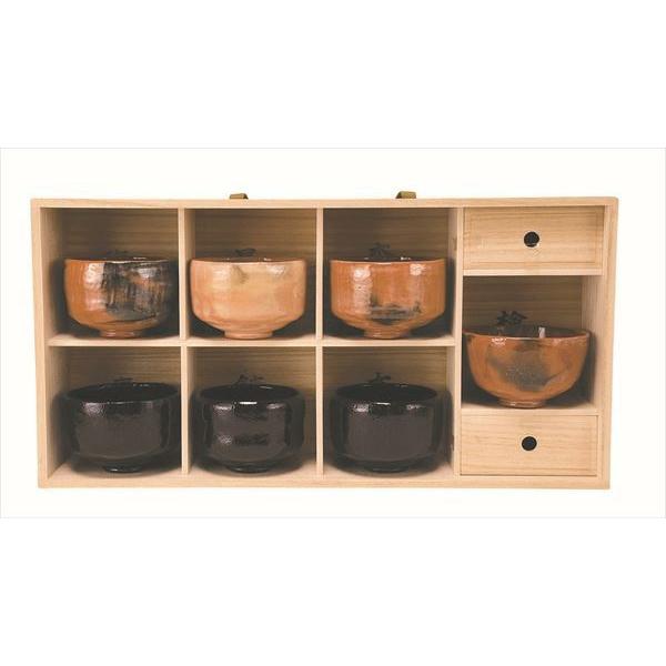 利休七種茶碗セット 佐々木昭楽作（桐箱） : 茶道具 銘茶 左座園 Yahoo