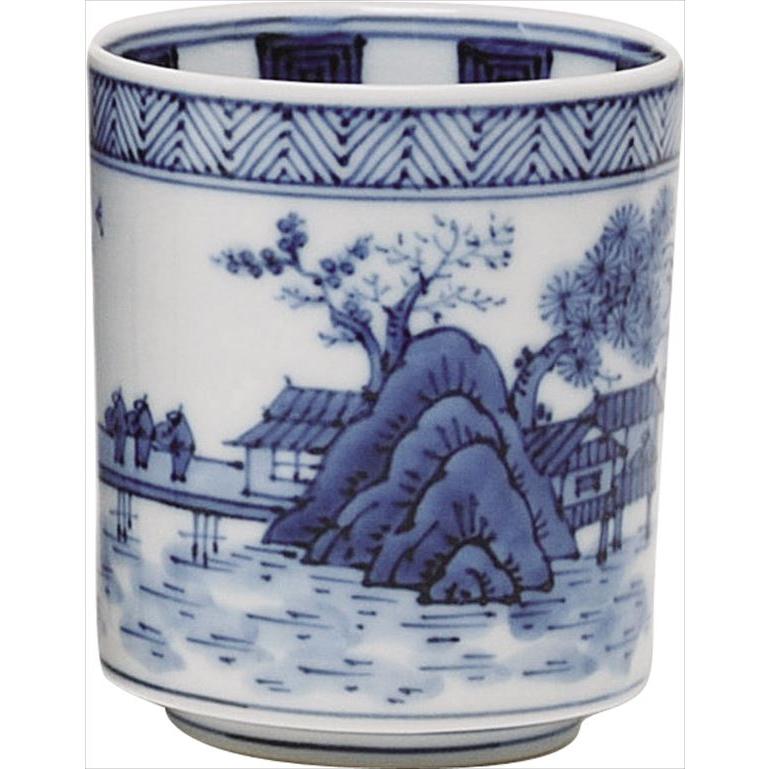 火入 染付山水 高野昭阿弥作（紙箱） : 茶道具 銘茶 左座園 Yahoo!店