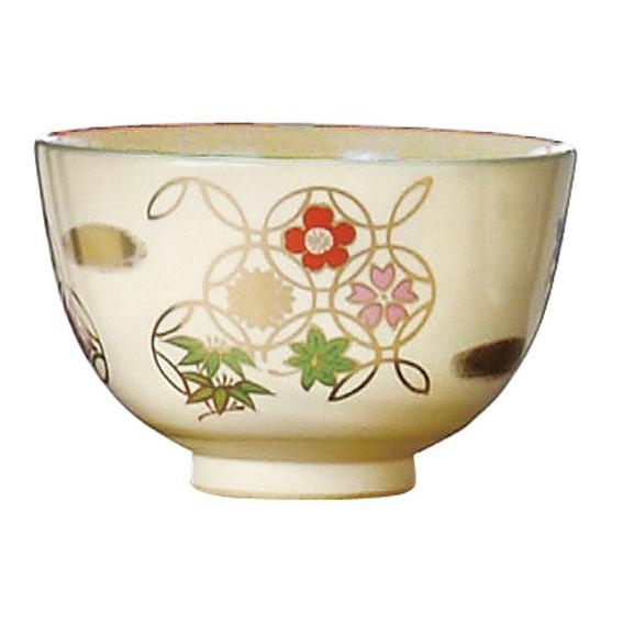 茶道具 抹茶碗 色絵撫子抹茶茶碗 抹茶碗 茶道具 抹茶茶碗 御本手 撫子 見谷福峰作 御本 茶道 : 茶道具