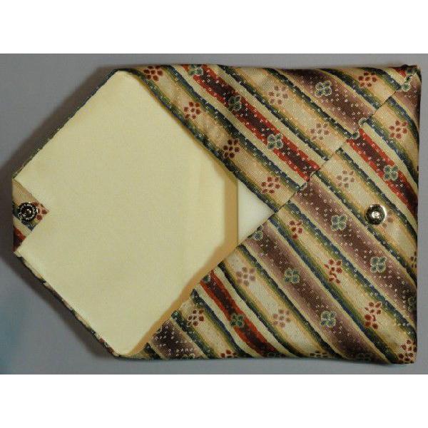 茶道具京都 龍村美術織物数寄屋袋(すきや袋)花文暈絢錦（かもんうん