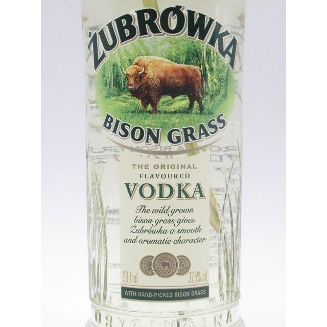 ミニサイズ】 ズブロッカ バイソングラス ウォッカ 正規品 37.5度