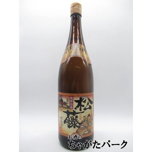 崎山酒造 松藤 3年古酒 泡盛 43度 1800ml : お酒のちゃがたパーク