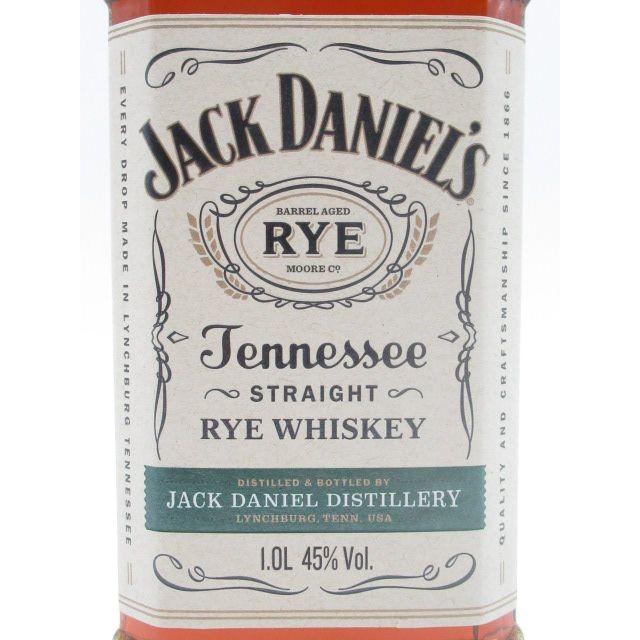 ジャックダニエル 1000ml 45% JACK DANIEL'S（ジャックダニエル） ライ 並行品 45度 1000ml : お酒の