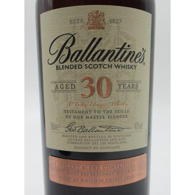 Ballantine's 30年 ブレンデッドスコッチウイスキー 箱のみ Ballantine's バランタイン 30年 700ml ブレンデッド ウイスキー
