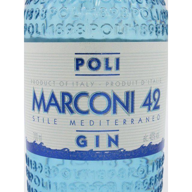ポリ (ポーリ) マルコーニ 42 ジン ブルーボトル 正規品 42度 700ml