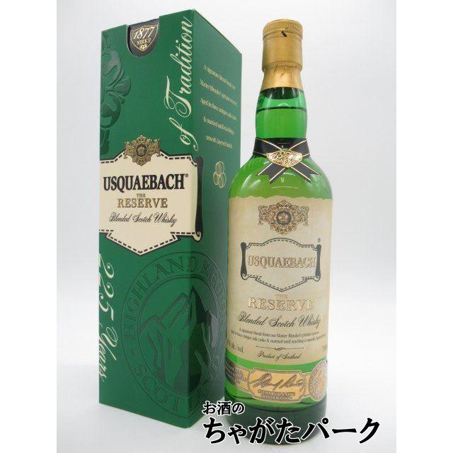 未開封★ウシュクベ★リザーブ★750ml 43%★終売品 ウシュクベ リザーヴ 正規品 43度 700ml : お酒のちゃがたパーク Yahoo