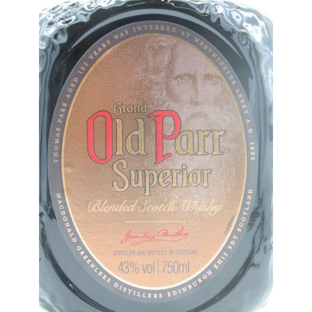新ラベル] オールドパー スーペリア 正規品 43度 750ml