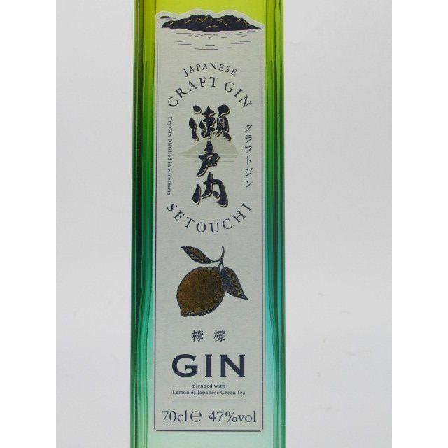 三宅本店 瀬戸内 クラフトジン 檸檬 47度 700ml : お酒のちゃがた