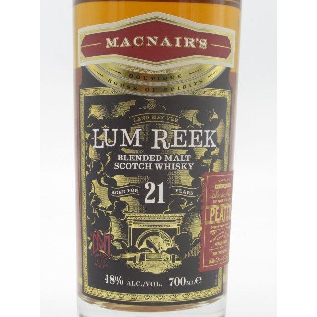 マクネアーズ ラムリーク 21年 ピーテッド スモールバッチ ブレン