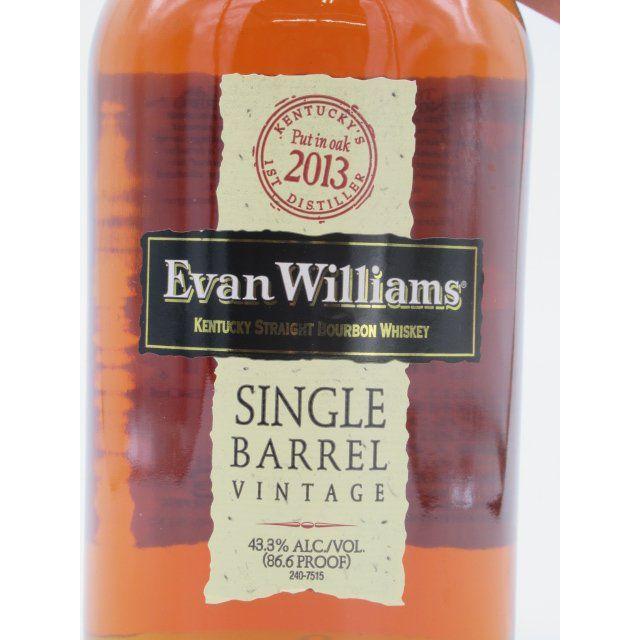 エヴァンウィリアムス シングルバレル 13 正規品 43 3度 750ml お酒のちゃがたパークpaypayモール店 通販 Paypayモール