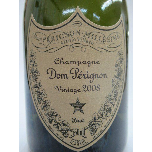 ドンペリニヨン 白 2008 箱なし 並行品 750ml