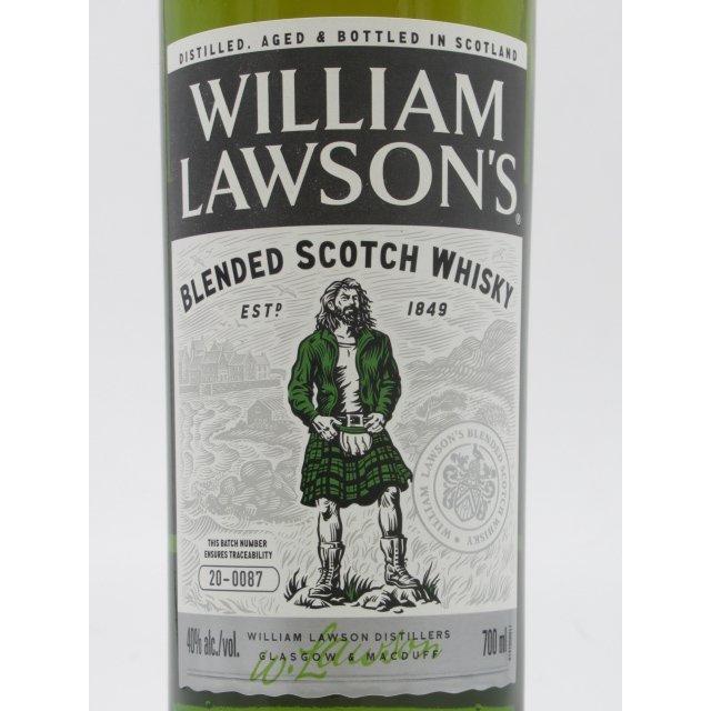 ウィリアム ローソンズ 40度 700ml : お酒のちゃがたパーク Yahoo!店