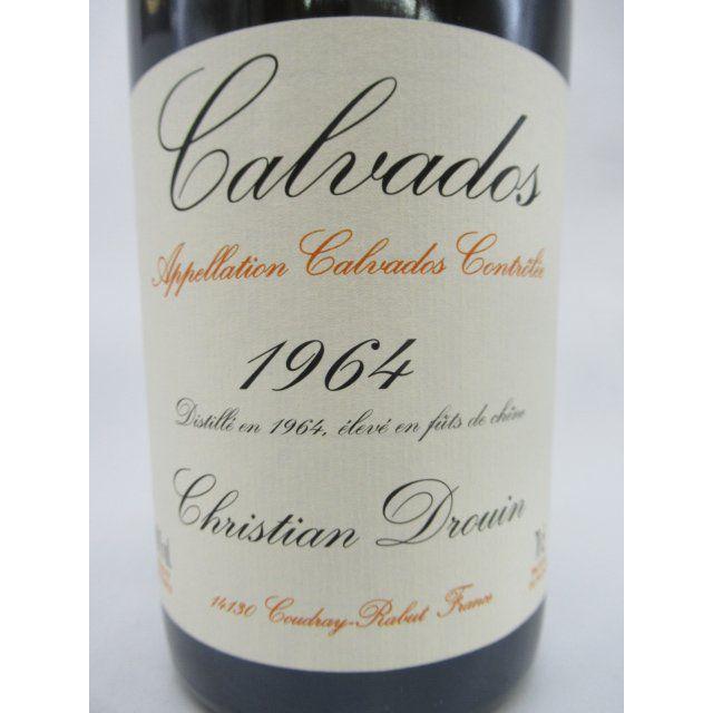 【在庫限りの衝撃価格！】クリスチャン ドルーアン クール ド リヨン ヴィンテージ 1964 カルヴァドス 正規品 42度 700ml クール リヨン