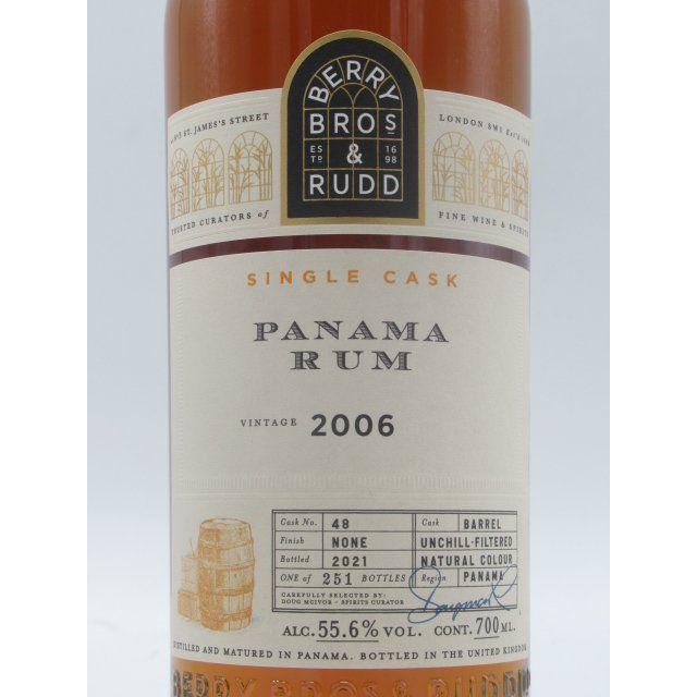 パナマ ラム 16年 2006 バレル (BBR ベリーブラザーズ＆ラッド) 55.6度