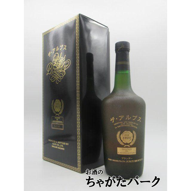 アルプス ザ アルプス 20年 桔梗ヶ原ブランデー ギフト箱付き 43度 720ml