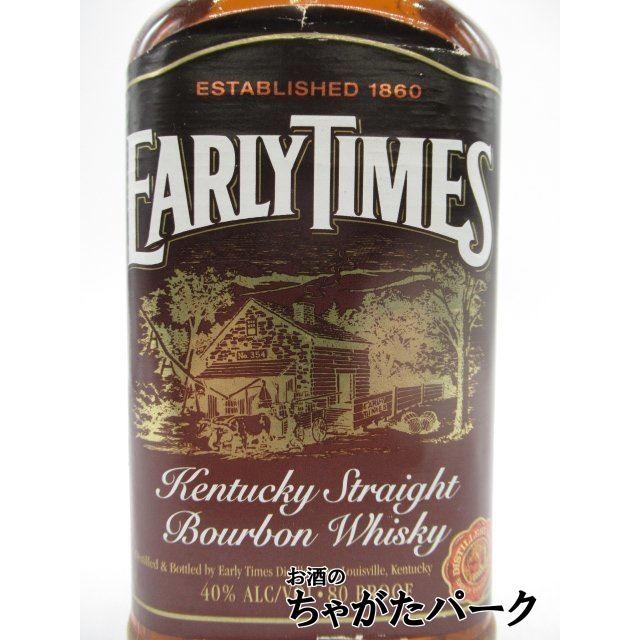 【古酒】 アーリータイムズ ブラウンラベル 正規品 サントリー輸入品 40度 700ml (アーリータイムス)｜chagatapark｜02