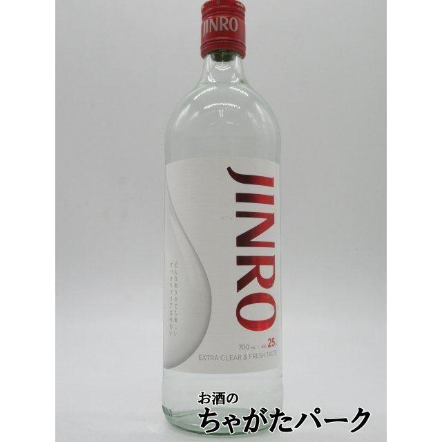 JINRO（眞露） (真露) 透明ボトル 25度 700ml : お酒のちゃがたパーク