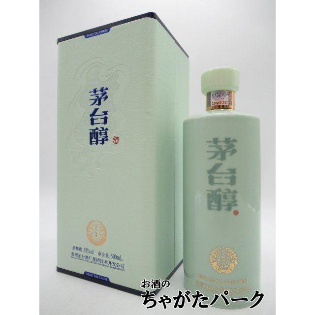 茅台醇 (マオタイジュン) 天青 (てんせい) (青箱) 53度 500ml : お酒の