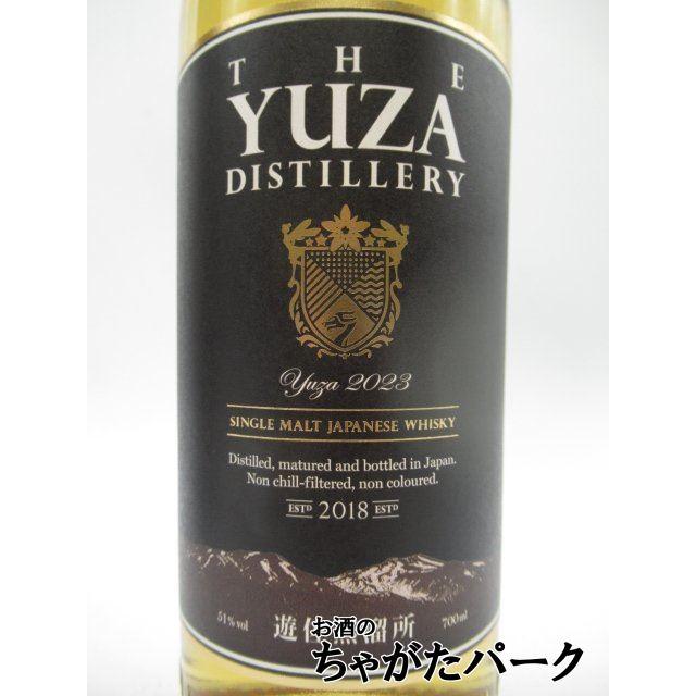 遊佐蒸溜所 YUZA シングルモルト 2023 51度 700ml : お酒のちゃ