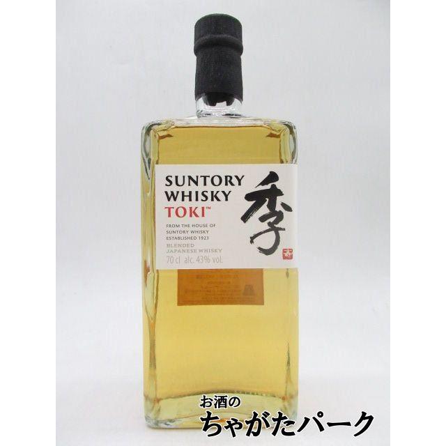 【3本セット販売に限る特別価格】季 Toki SUNTORY ウイスキー 3本セット】 サントリー 季 TOKI (とき) 43度 700ml×3本 : お酒の