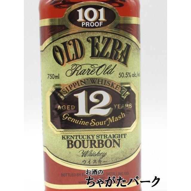 【旧ラベル】 オールドエズラ 12年 正規品 50.5度 750ml (エズラブルックス)｜chagatapark｜02