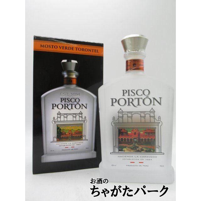 ピスコ ポルトン トロンテル モストベルデ 43度 750ml : お酒のちゃが