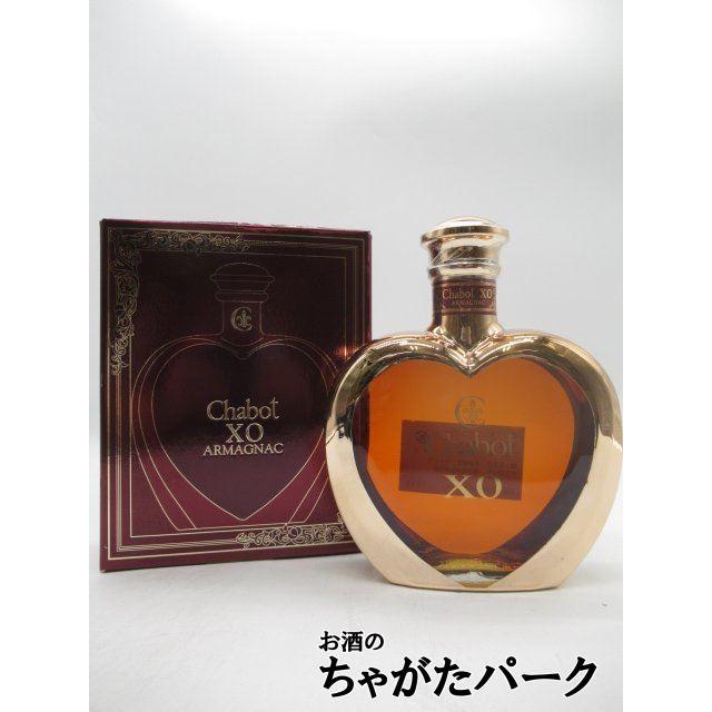 新品箱付 シャボーXO アルマニャック 700ml ハート型ボトル ゴールド シャボー XO ハートボトル ゴールド 並行品 40度 500ml : お酒のちゃ