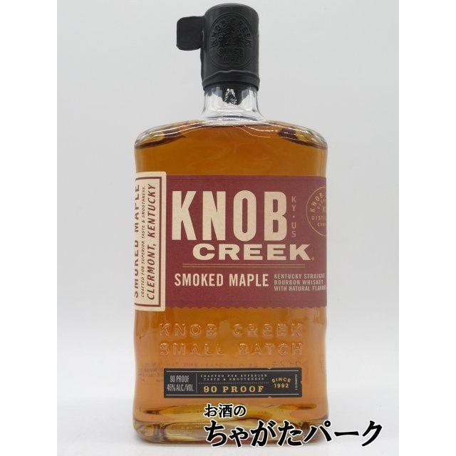 ノブクリーク スモークド メープル バーボン 並行品 45度 750ml : お酒