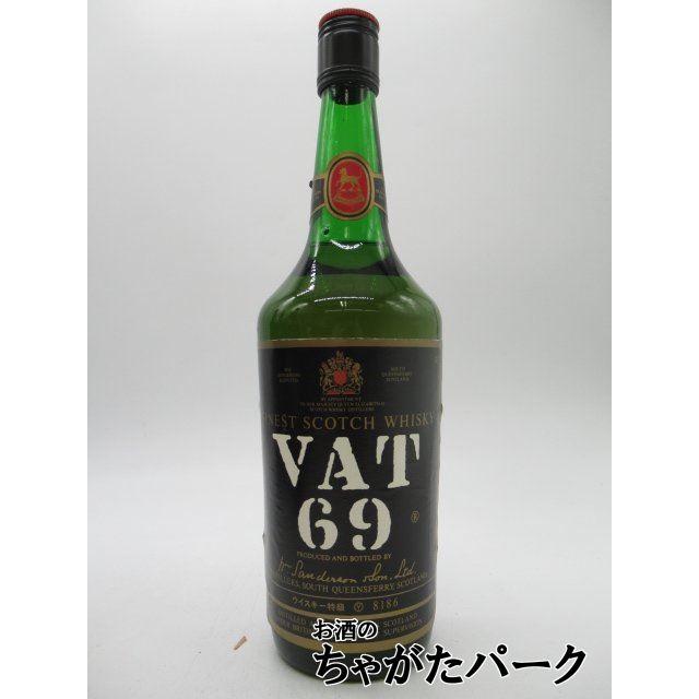 古酒】 VAT69 特級表示 (Y8186) 43度 760ml [LL-1102-8] : お酒の