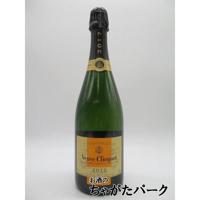Veuve Clicquot（ヴーヴ・クリコ） ヴィンテージ 2012 白 箱なし 並行