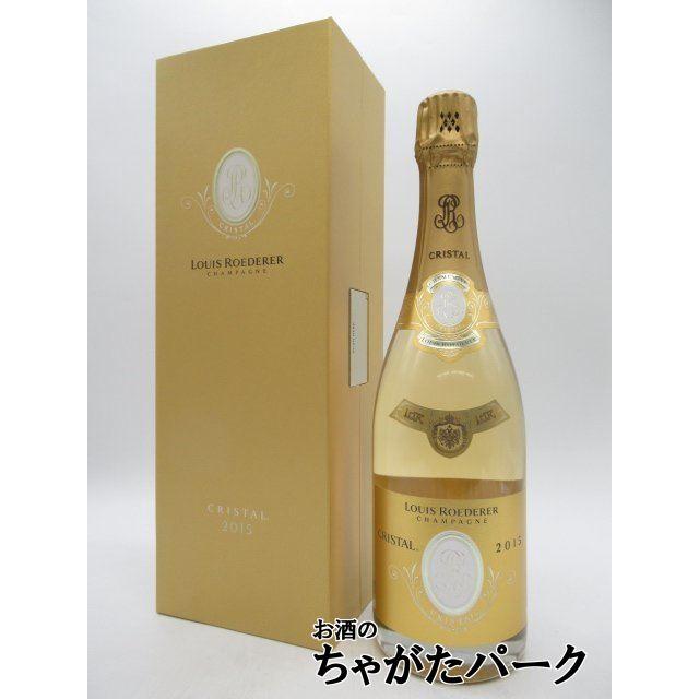 ルイ・ロデレール クリスタル ブリュット 2015 750ml 2本セット クリスタル ルイ ロデレール ブリュット (2015) 箱付き 並行品 750ml