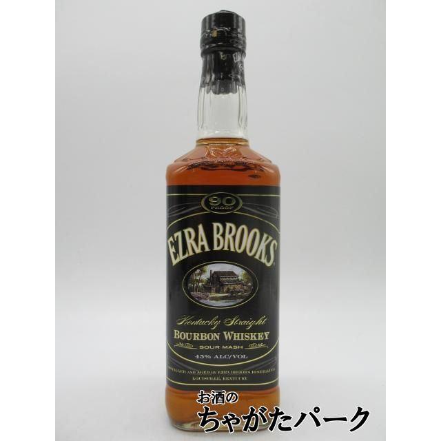 エズラ ブルックス ブラック 45% 750ml 90プルーフ　2本 エズラ ブルックス ブラック 45% 750ml 90プルーフ 2本 - メルカリ