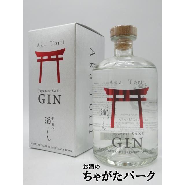 真っ白なジャケ　新品未使用クラスの赤盤　ワイルドライフ 光武酒造場 赤鳥居 酒 じん 日本酒ベース 箱付き ジャパニーズ
