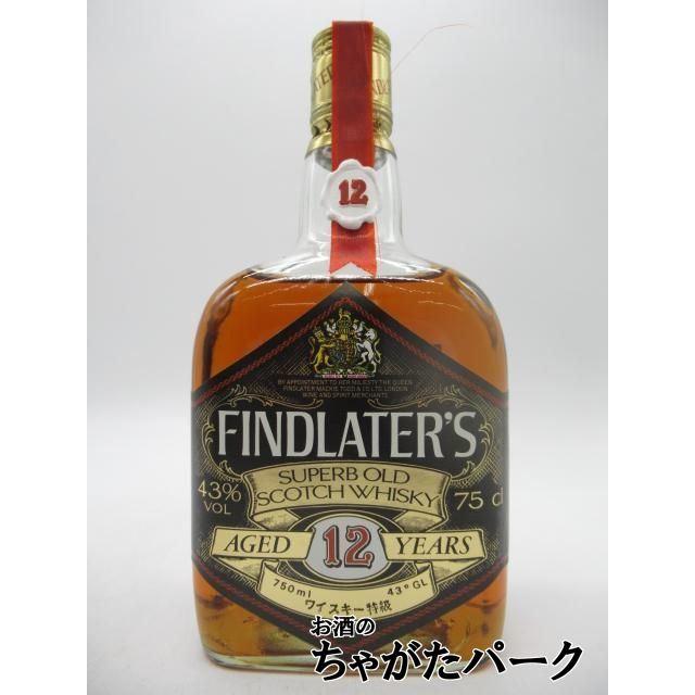 古酒】 フィンドレイター 12年 スクエアボトル 特級表示 正規品