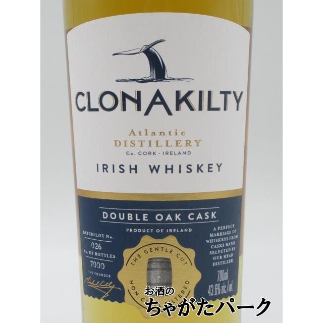 箱なし】 クロナキルティ シングルバッチ ダブルオーク 並行品 43.6度
