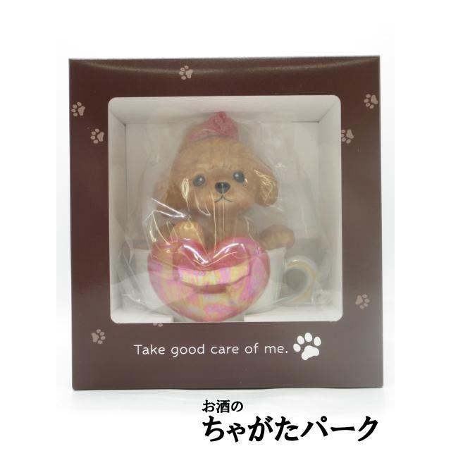 ティーカッププードルデキャンタ　マロン　美品 ティーカッププードル デキャンタ マロン 40% 500ml 箱付 ブランデー