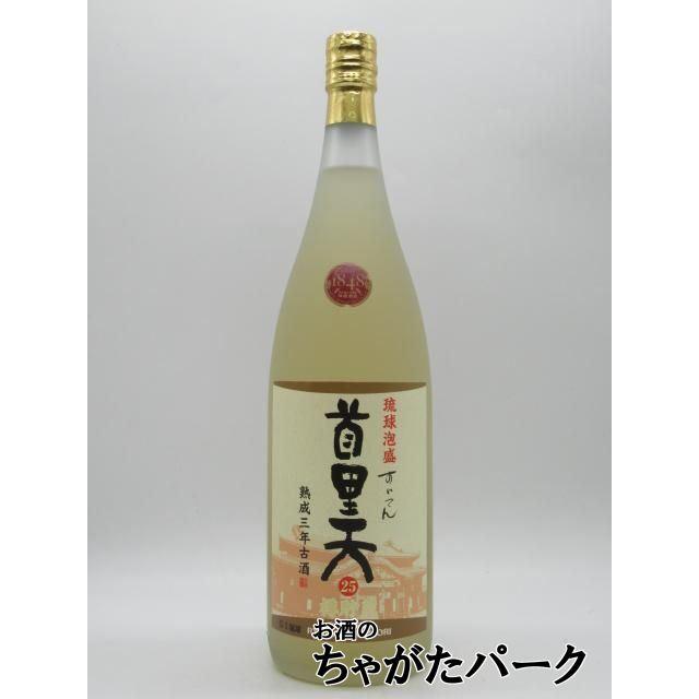 瑞穂酒造 首里天 (すいてん) 熟成三年古酒 樽貯蔵 25度 1800ml : お酒