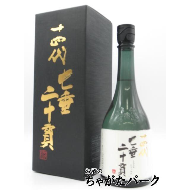 高木酒造 十四代 純米大吟醸 七垂二十貫 2025年詰 720ml □要冷蔵 : お