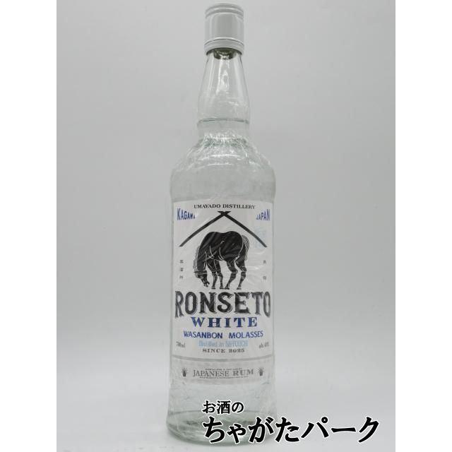 馬宿蒸溜所 和三盆ラム ロン セト ホワイト 40度 700ml : お酒のちゃが