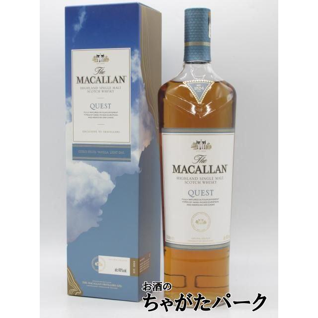 ウイスキー The Macallan Quest 1000ml 40% マッカラン クエスト 並行品 40度 1000ml : お酒のちゃがたパーク