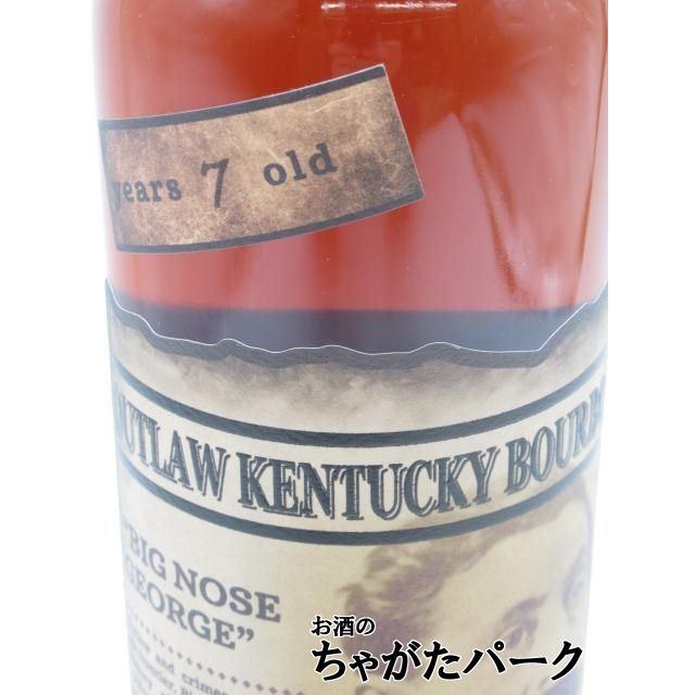 アウトロー 7年 ケンタッキーバーボン ビッグ ノーズ ジョージ 並行品