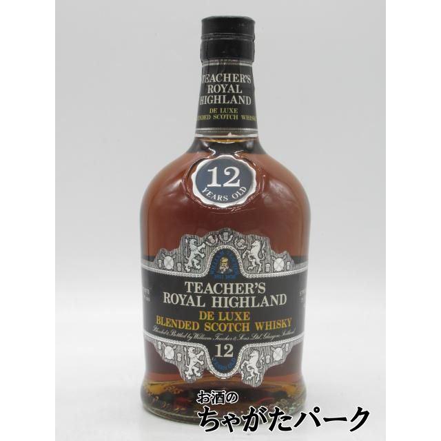 古酒　ティーチャーズ　ロイヤルハイランド　ウイスキー　12年　760ml　特級 古酒】 ティーチャーズ 12年 ロイヤルハイランド 特級表示 正規品 丸紅