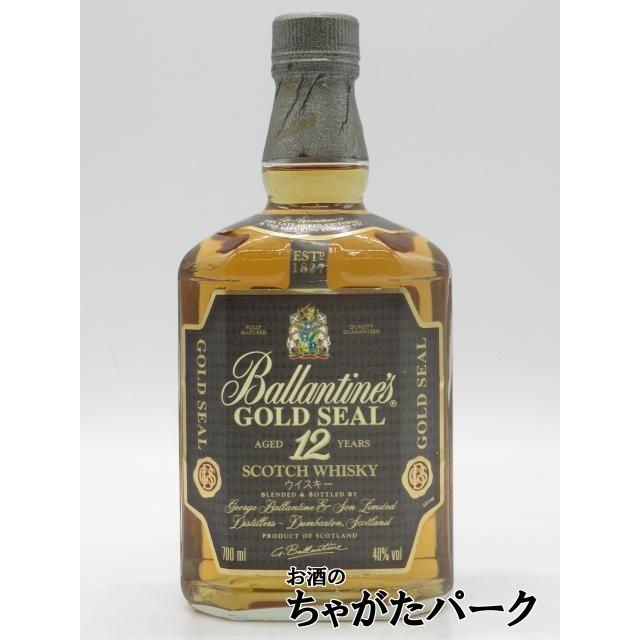 バランタイン ゴールドシール 12年ゴールドシール 2本セット まとめ売り 古酒 古酒】 バランタイン 12年 ゴールドシール 正規品 サントリー 40度