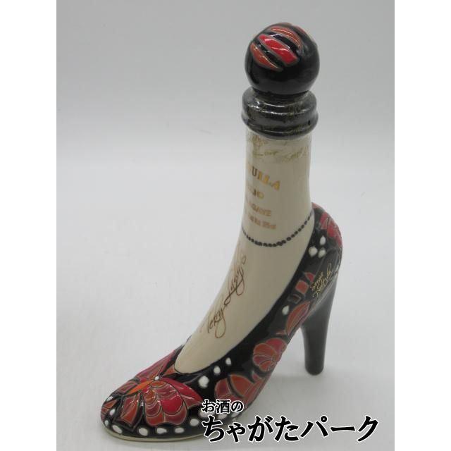 テキレディ アネホ シューズ ハイヒール 花柄 (Cバージョン赤