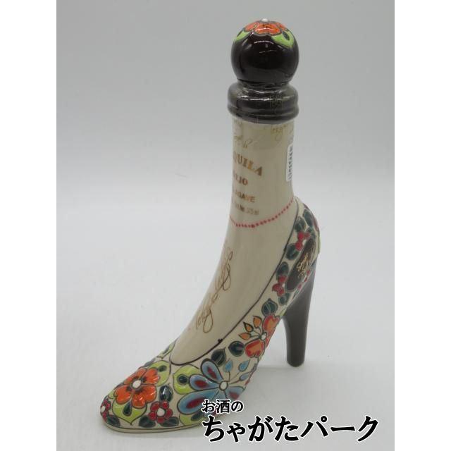 テキレディ アネホ シューズ ハイヒール 花柄 (Dバージョン) テキーラ
