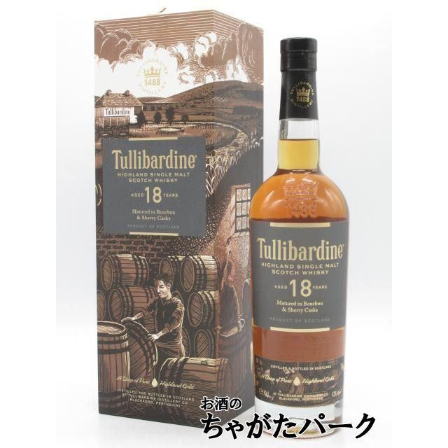 Tullibardine 18年 シングルモルトウイスキー 700ml タリバーディン 18年 正規品 43度 700ml : お酒のちゃがたパーク Yahoo
